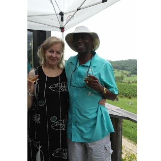 One of our first dates at Linden Vineyards in Virginia