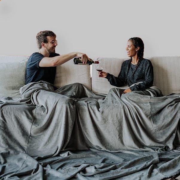 Original Stretch™ Blanket - light grey