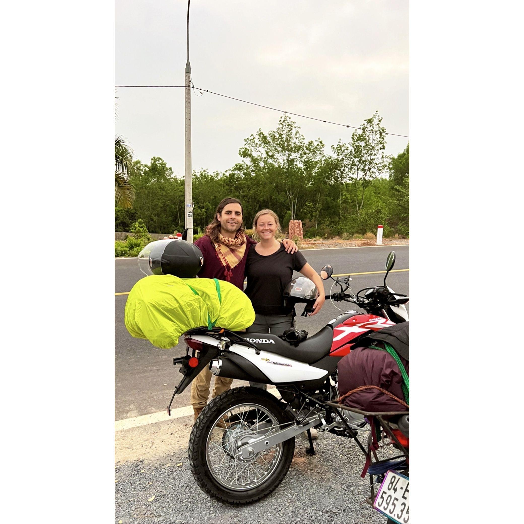 Riding motorbikes from the south end to the north end of Vietnam!