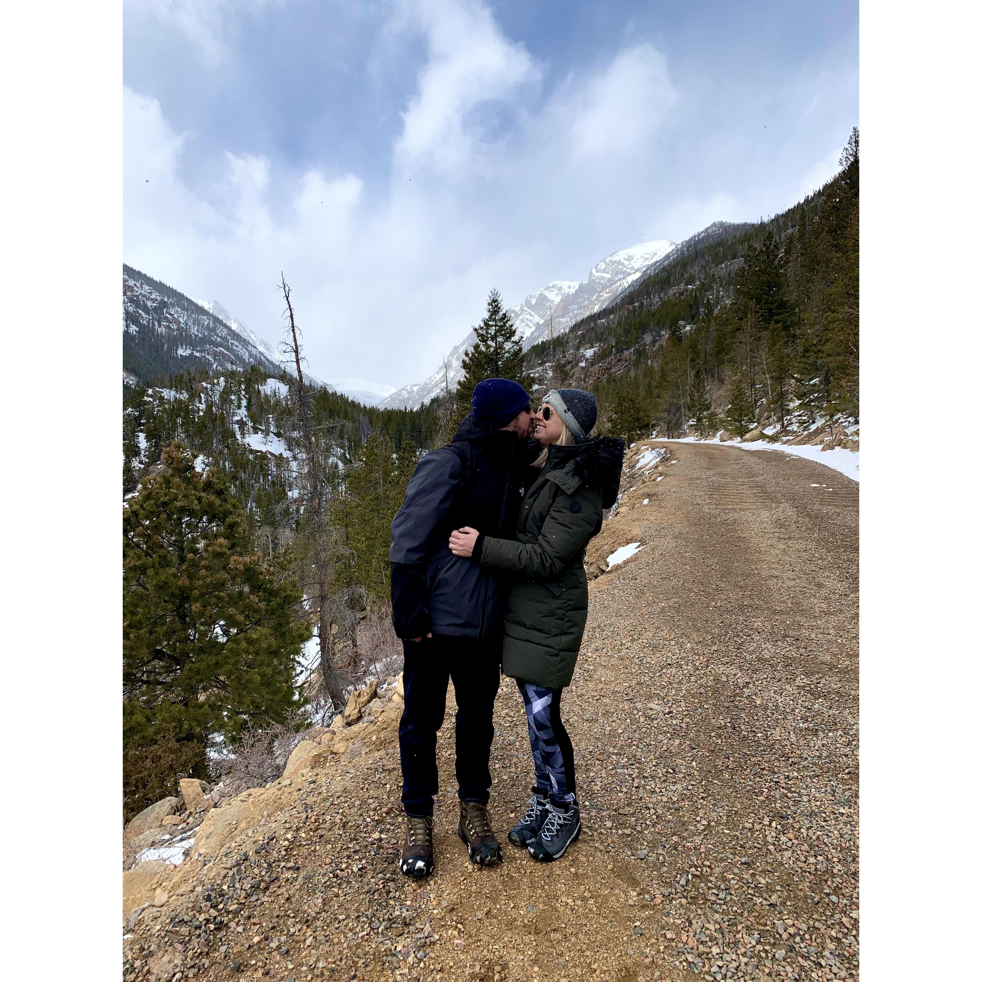 Hiking in Rocky Mountain National Park