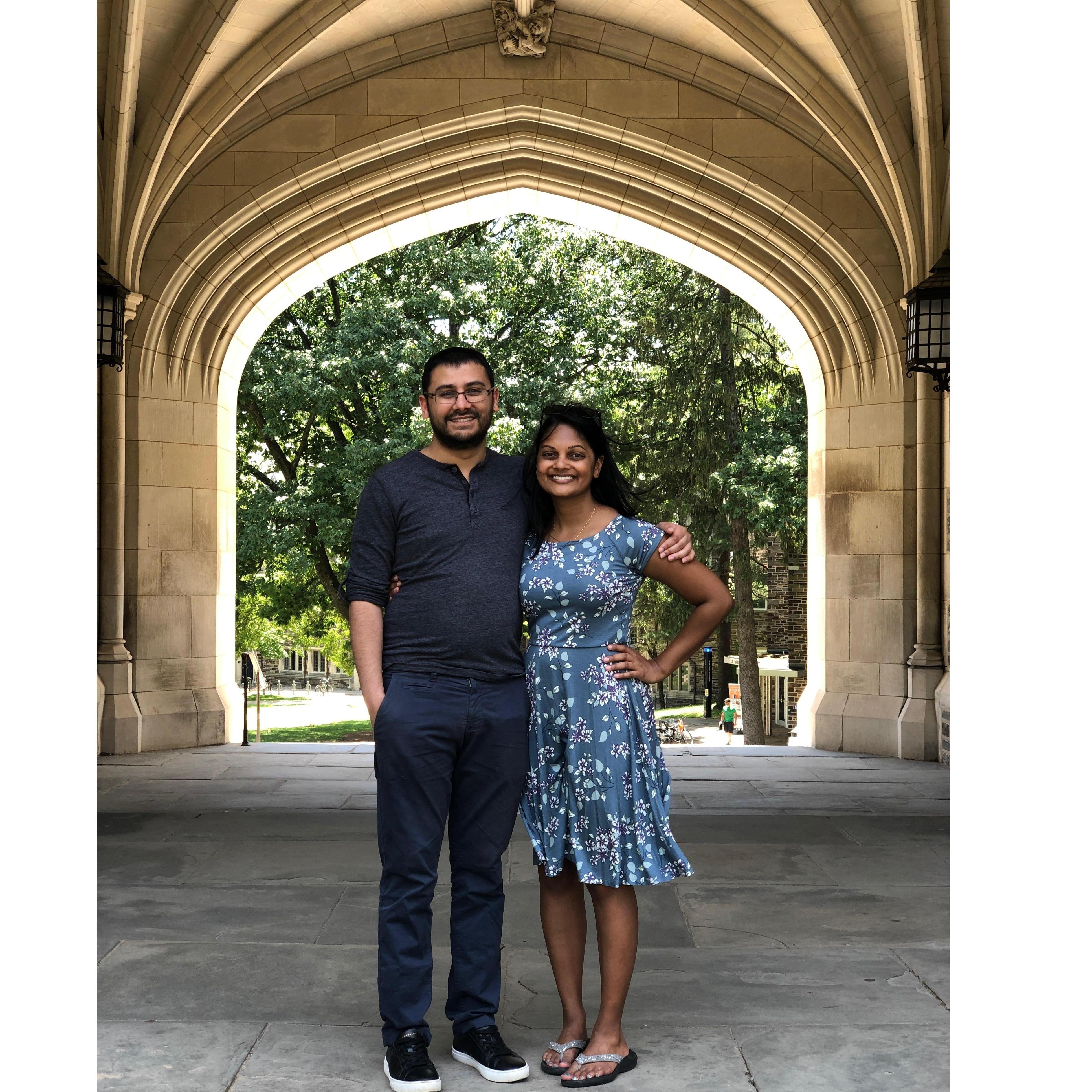 Visiting Princeton campus