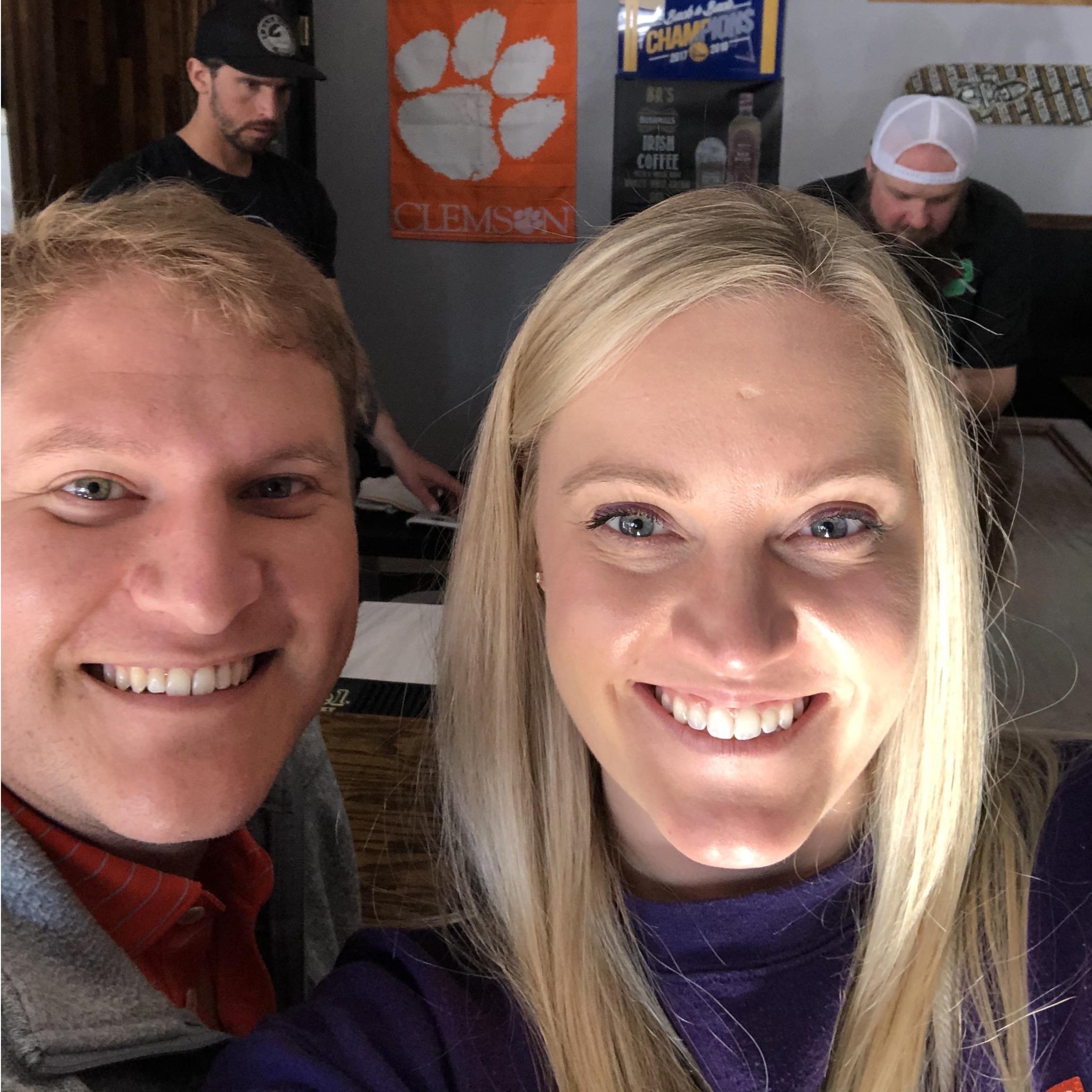 Visiting the Clemson bar in San Francisco