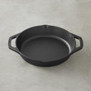 Lodge Cast-Iron Double-Handled Skillet, 10 1/4"