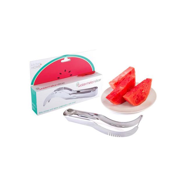 Kitchen + Home Watermelon Slicer Corer and Server - Stainless Steel