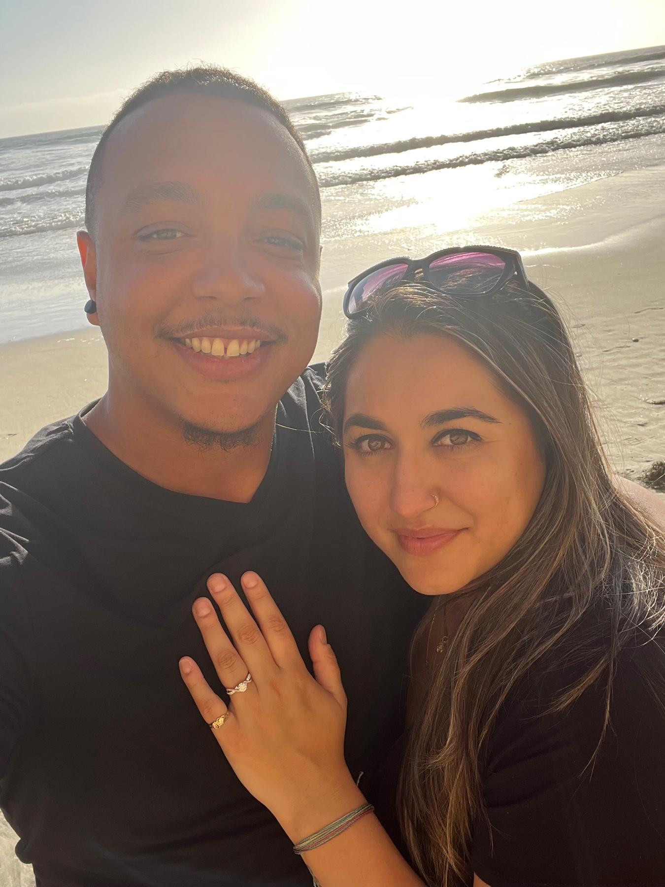 Proposal on the beach