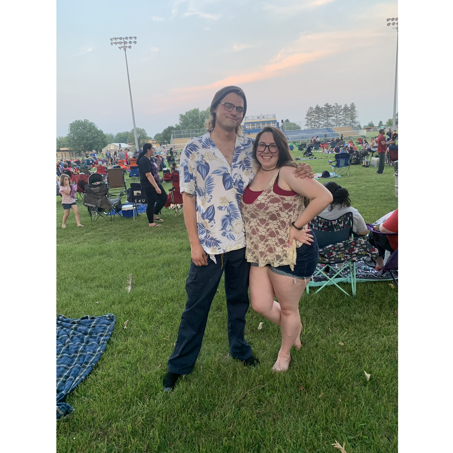 Our first fourth of july together (: