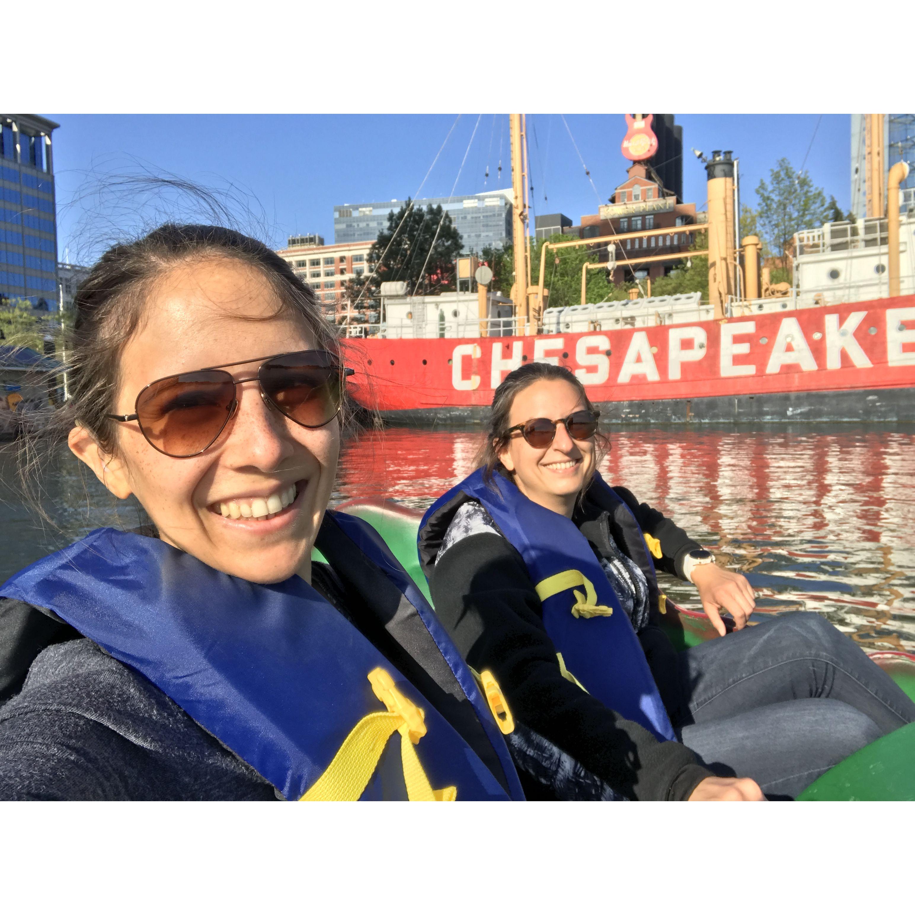 Having a good time in Baltimore!