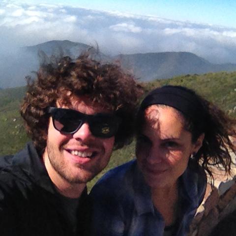 Highway 18, California. Our first date!