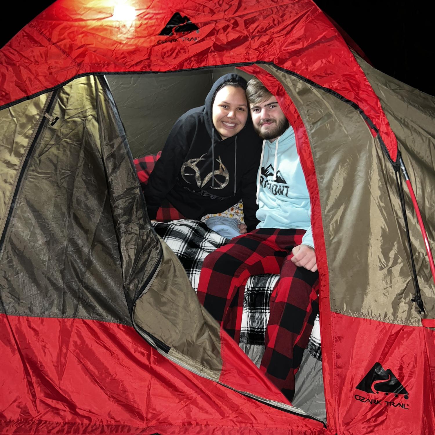 Our 1st camping trip together 🏕️