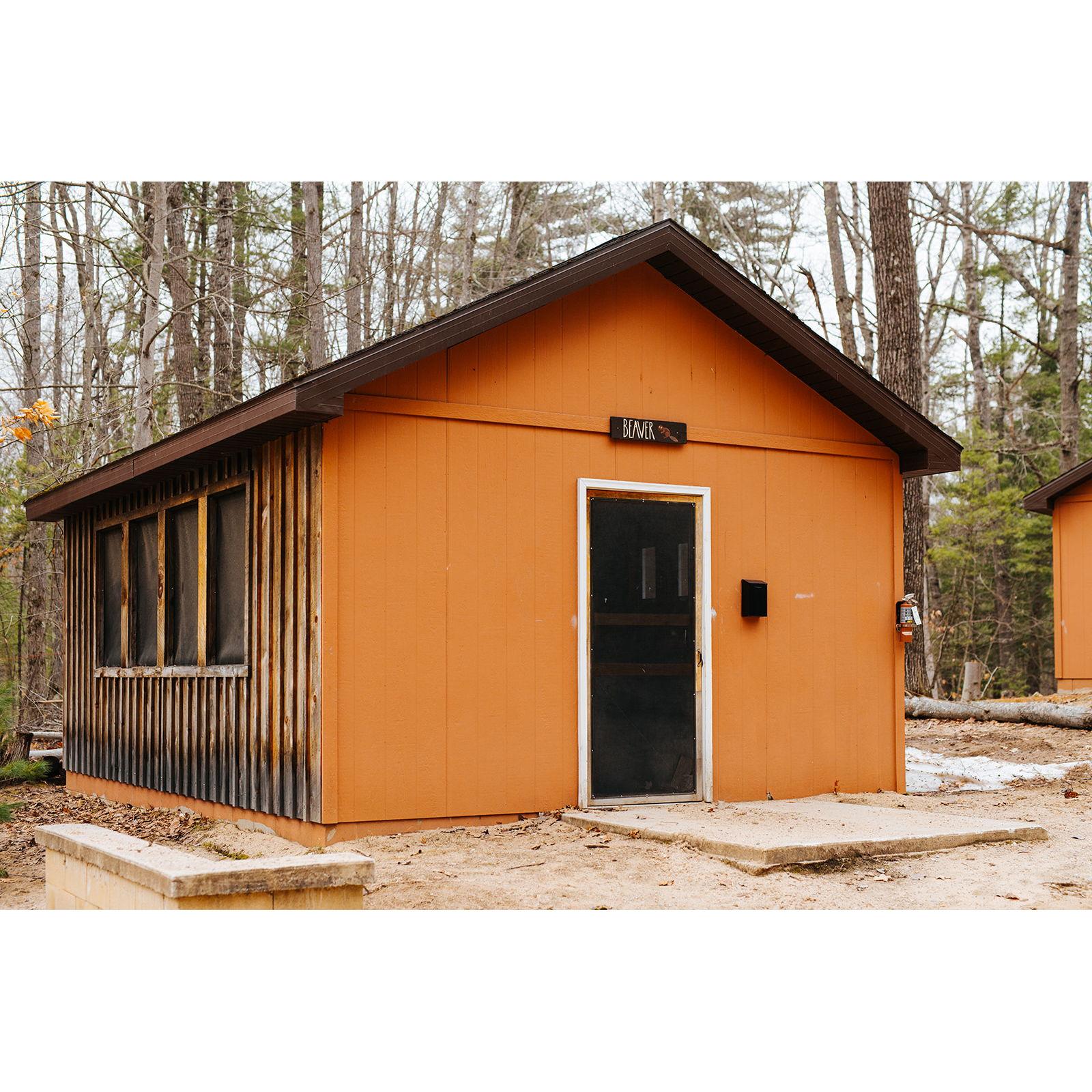 Cabins with no electricity