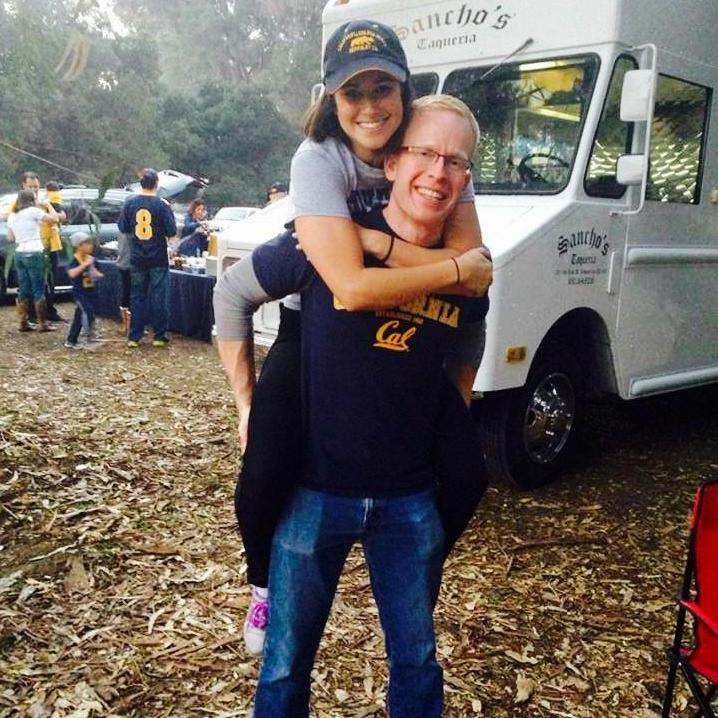 Tailgating at the Cal vs. Stanford game. Go Bears!