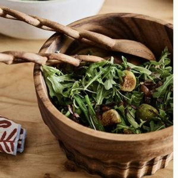 Wood Serving Bowl