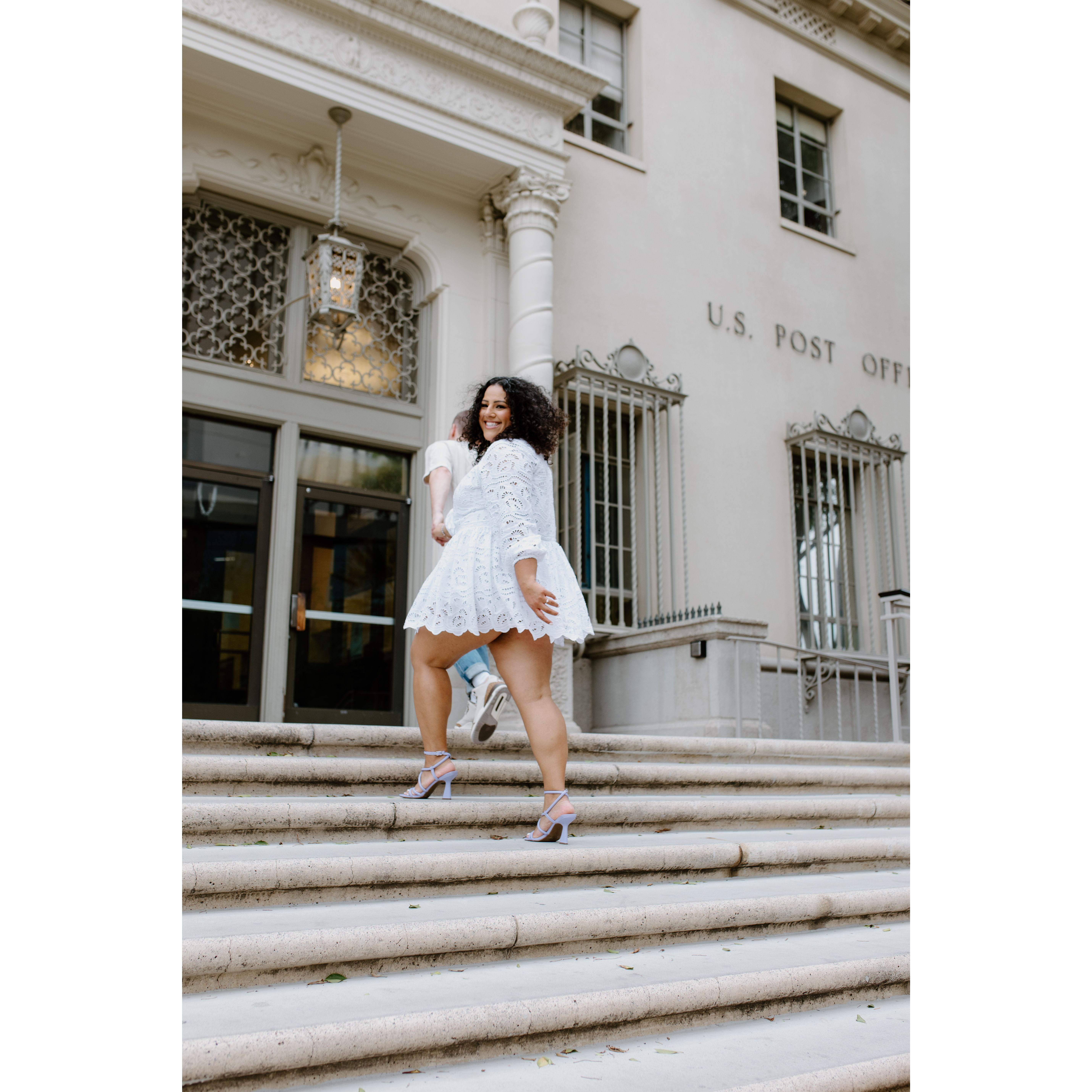 Carolina happy as ever following the love of her life