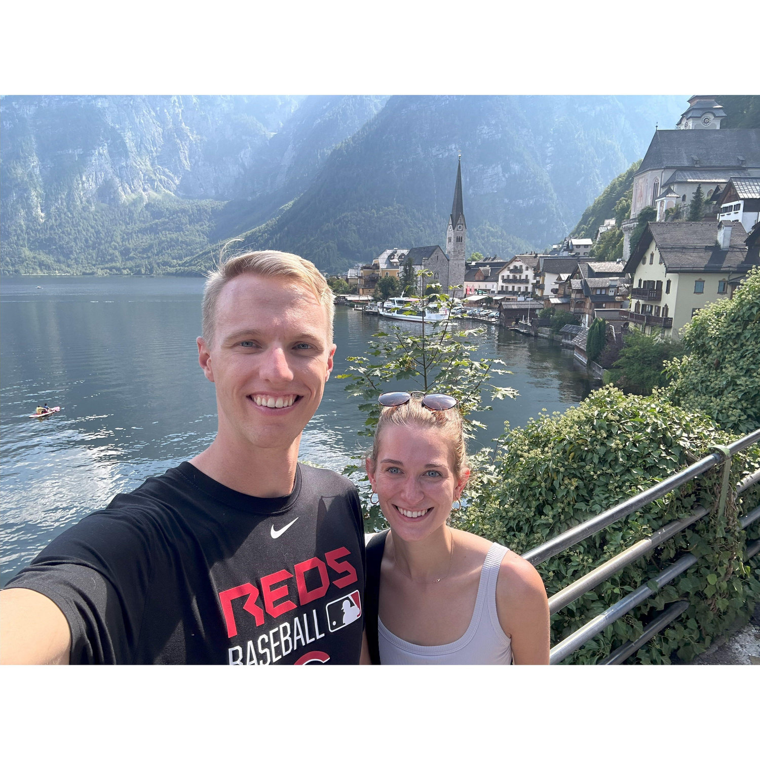 Spencer's first trip to Europe and beautiful Austria