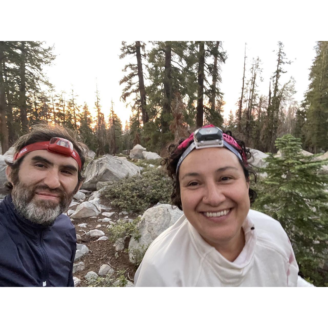 Always laughing! Backpacking @Weaver Lake, Summer 2022