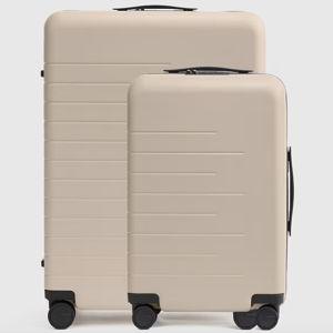 Carry-On & Large Check-In Suitcase Bundle in Tan
