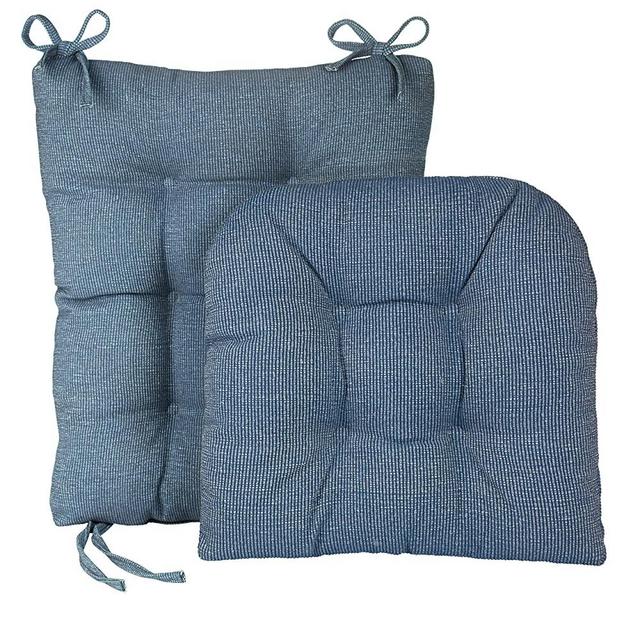 Klear Vu Gripper Jumbo Saturn Rocking Chair Cushion Set, Blue