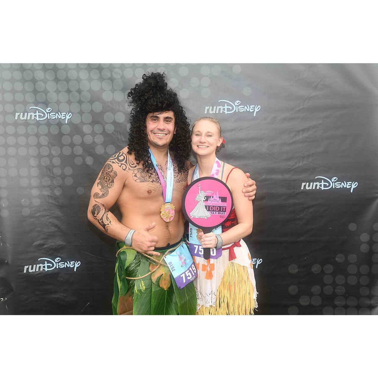 Half marathon in Walt Disney World