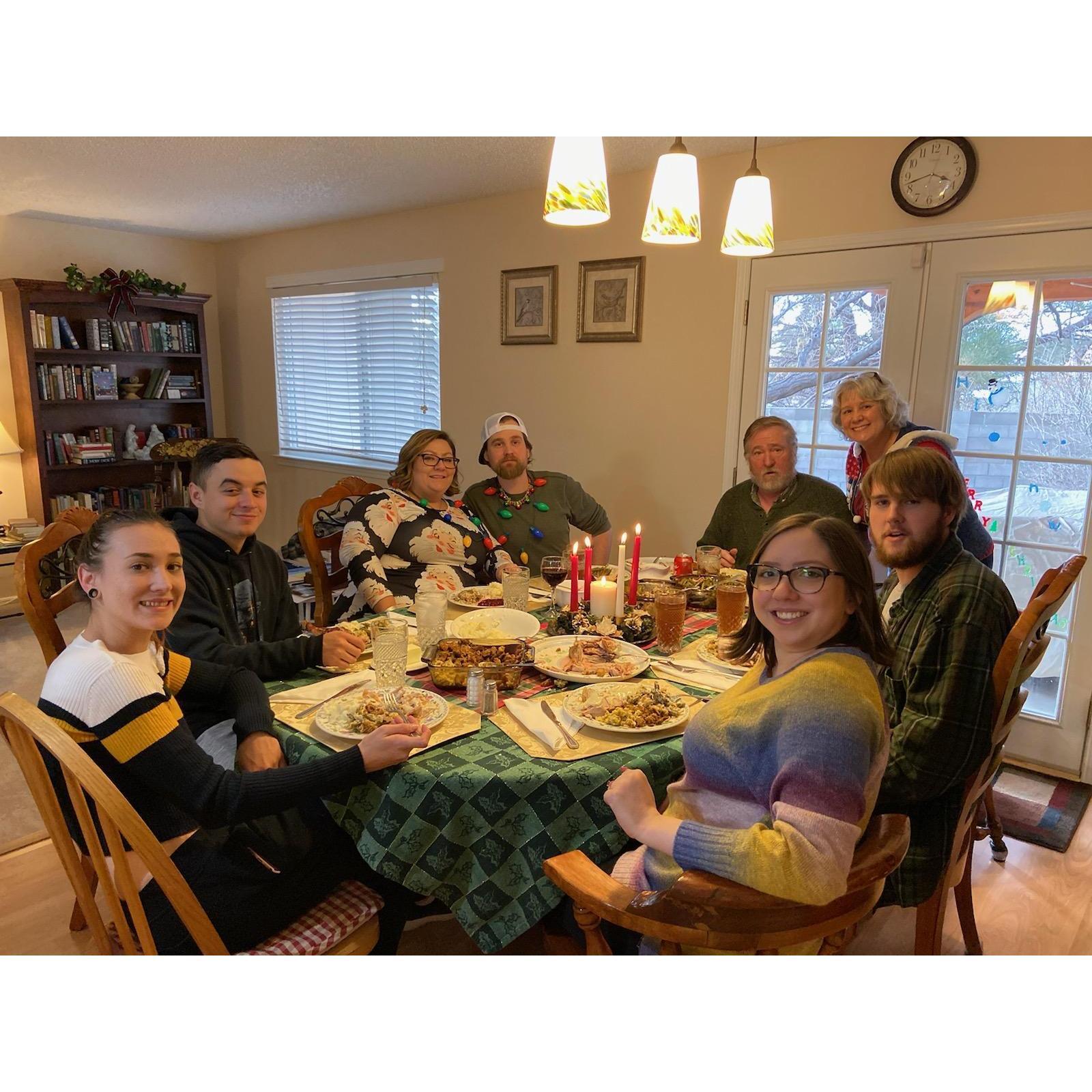 Thanksgiving 2020 at Mike and Jeanette's house!