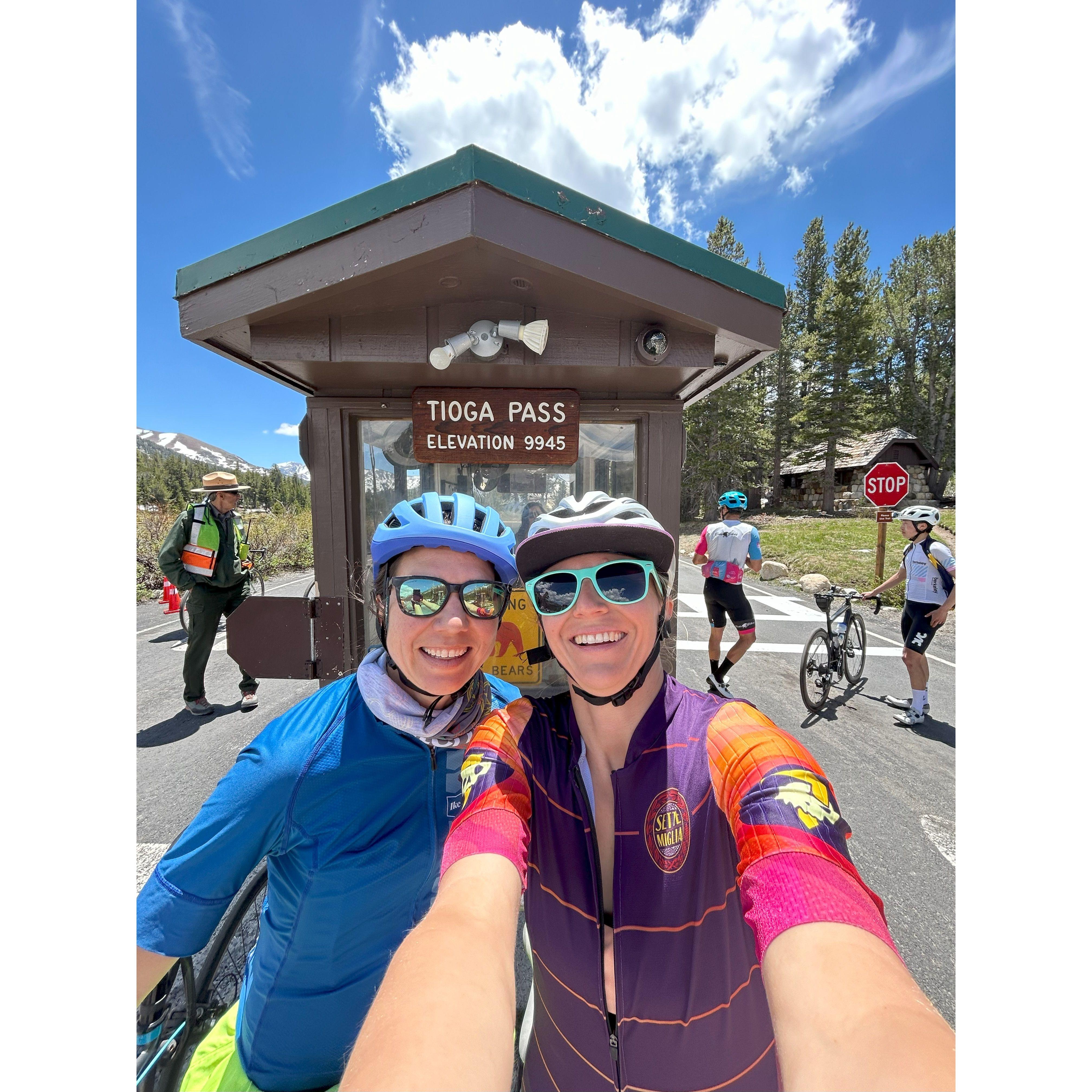 We covered all of Tioga Road in Yosemite on Bike Day in 2024! 92 miles out and back (Finney did an extra 8 miles to make it a full century)