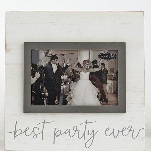 Mud PieWedding Collection "Best Party Ever" Frame