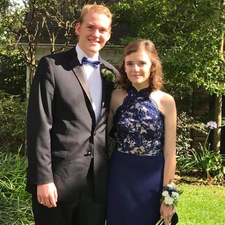 This was Zach's senior prom!