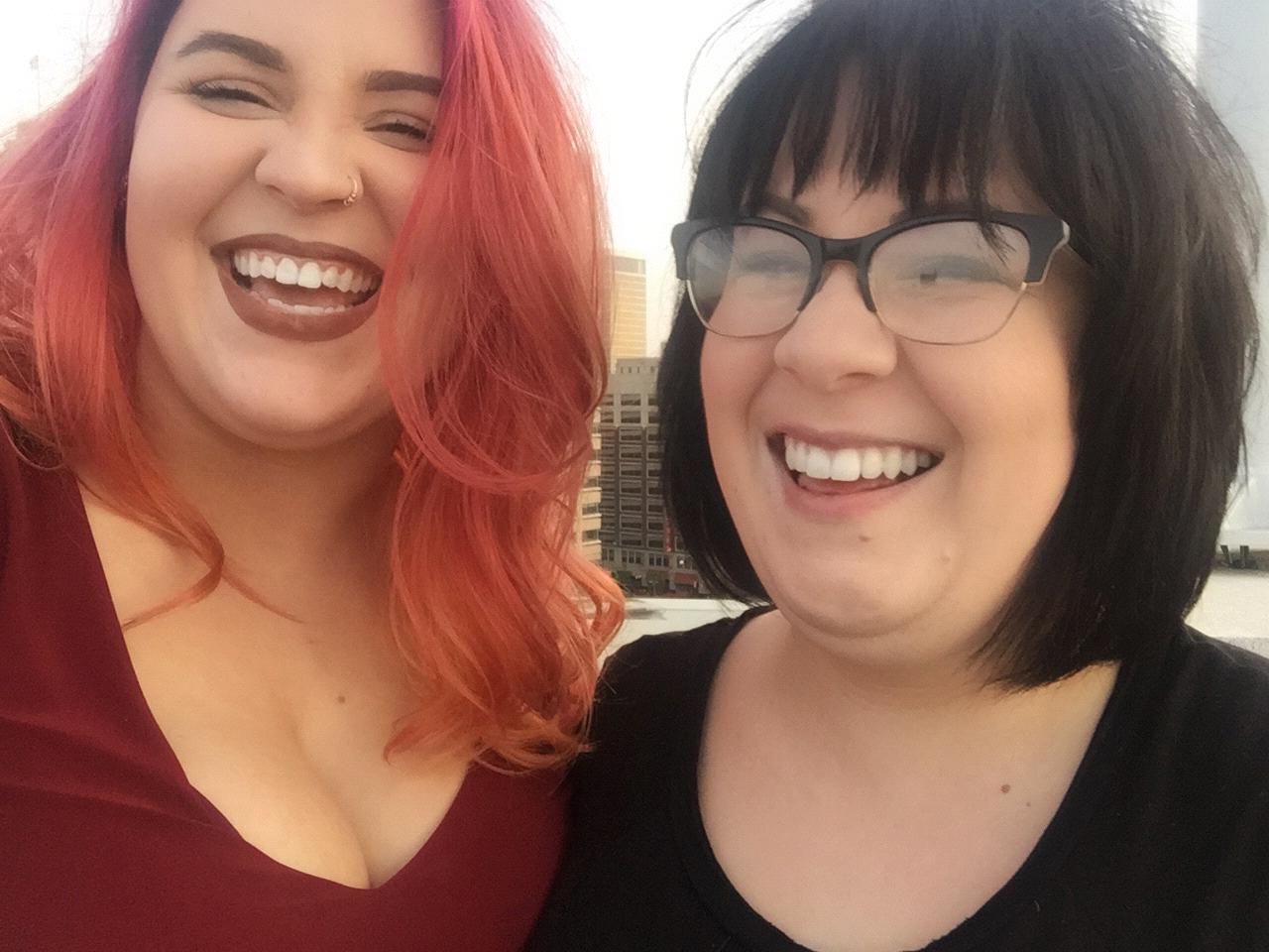 We took this pic in one of the same spots we'd be shooting our engagement photos a couple years later.
