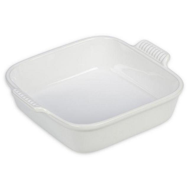 Le Creuset® Heritage 3 Qt. Stoneware Square Dish in White