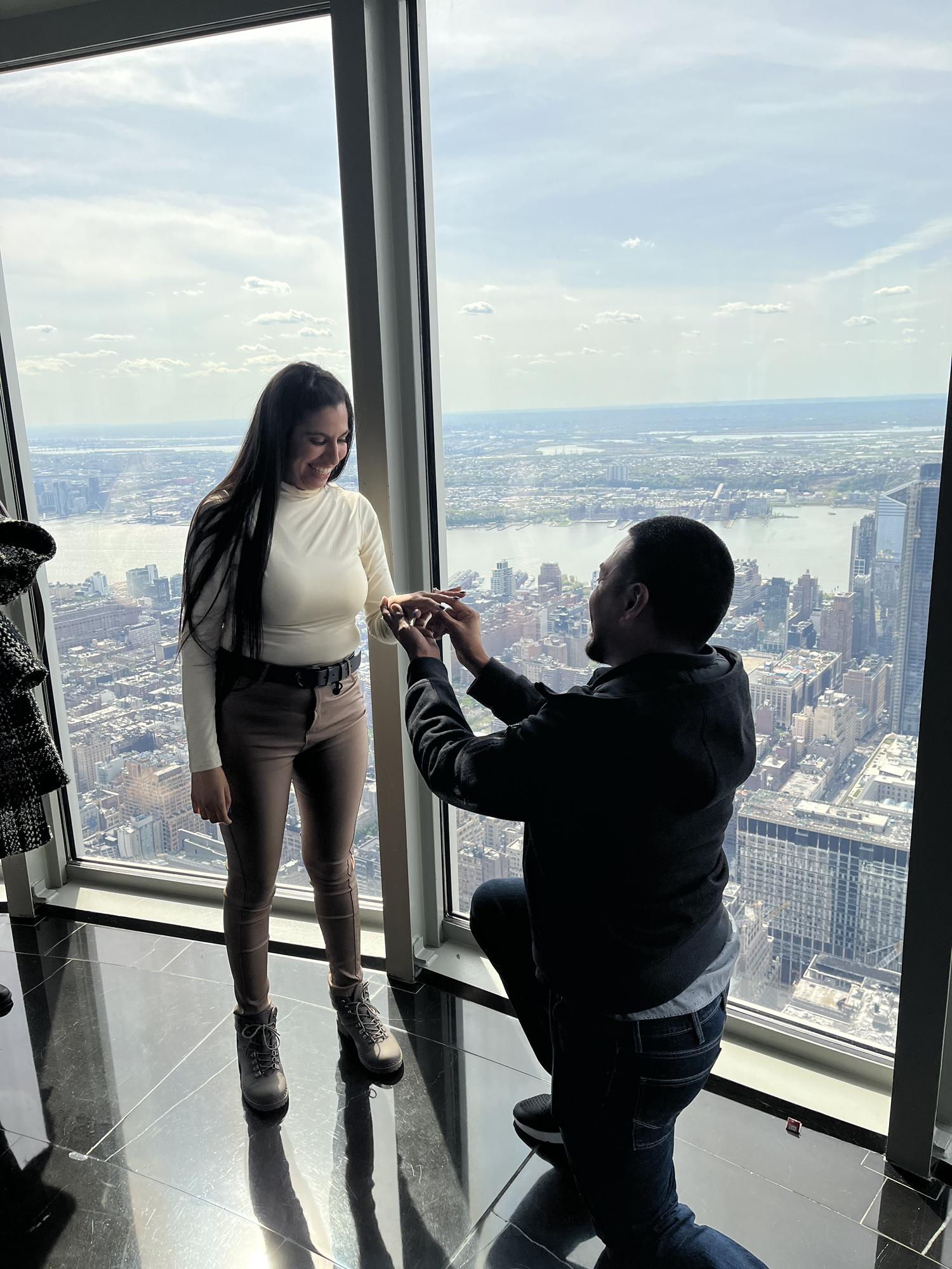 Proposal at the Empire State Building!
 (May 5, 2022)
