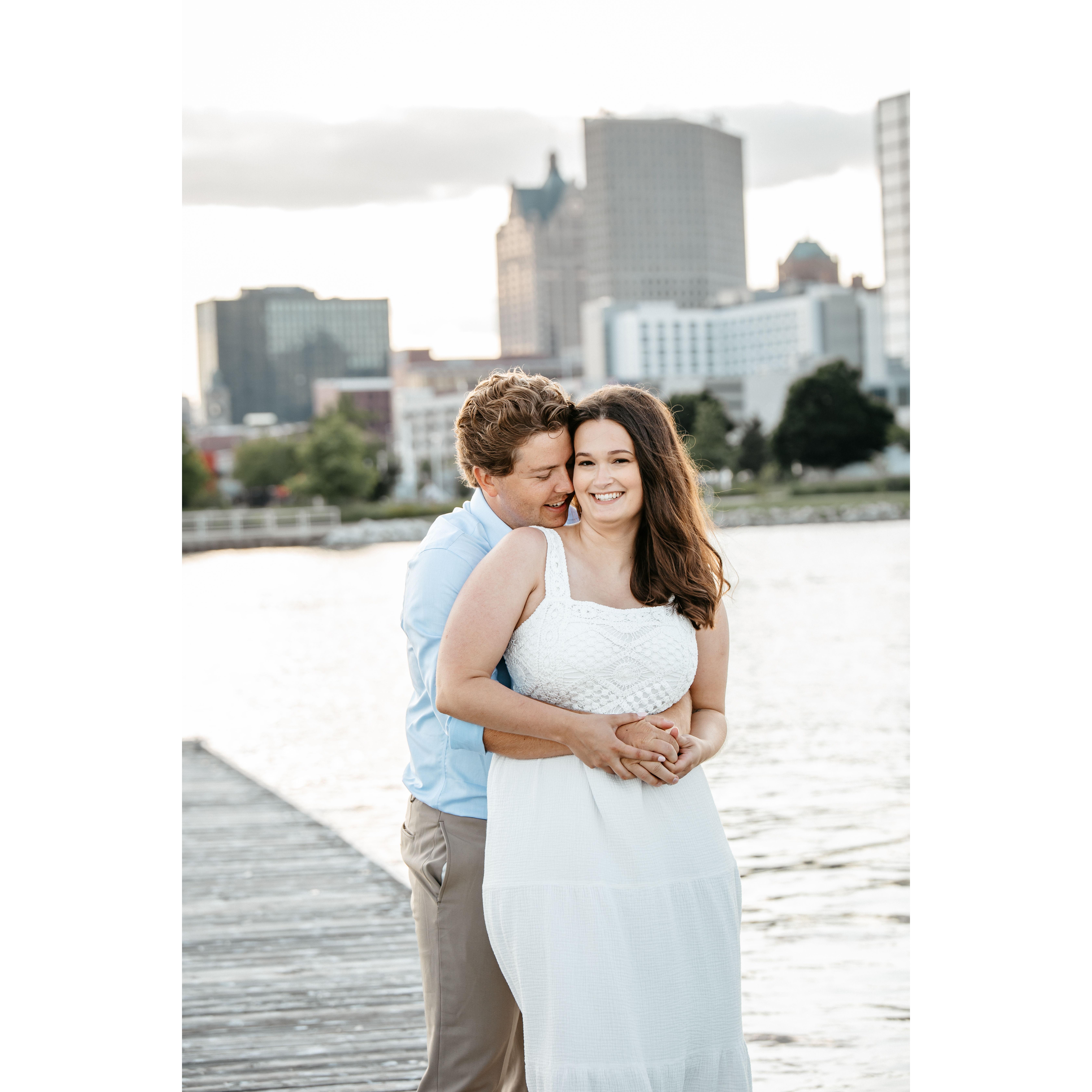 Another one of our favorites from our engagement session.