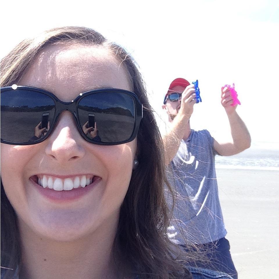 Fun day on the beach at Seabrook.