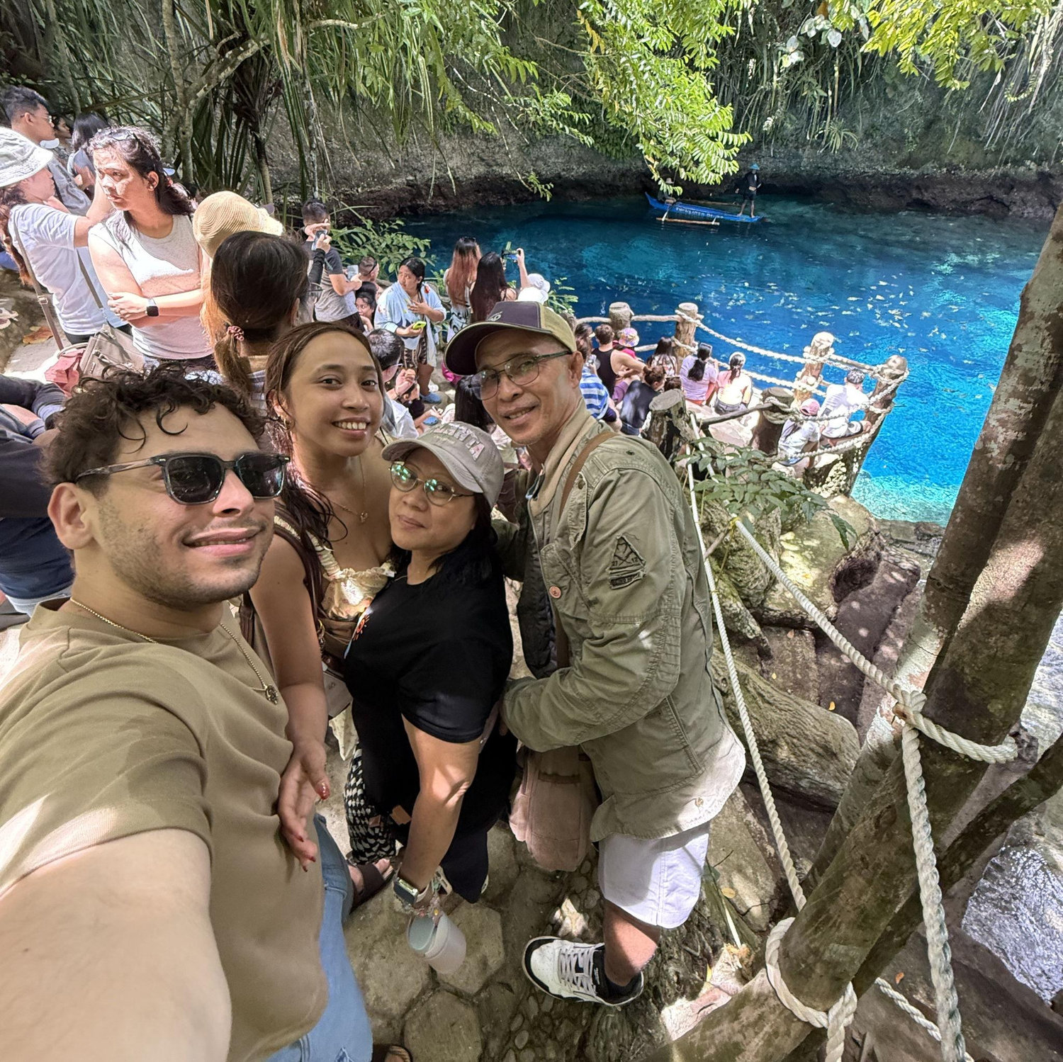 we were enchanted to see the 'Enchanted River'