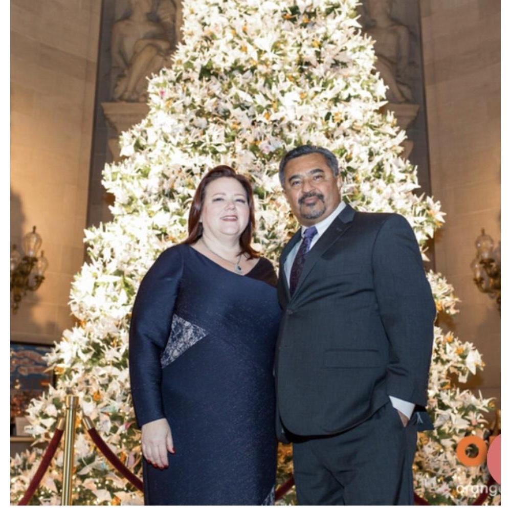 Company Christmas party, in San Francisco City Hall