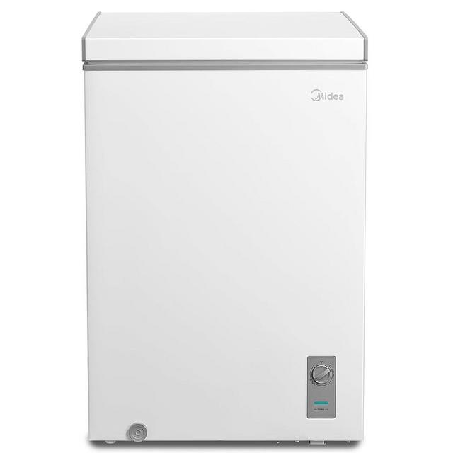 Midea MERC04C4BAWW Cubic Feet Chest Freezer, 3.5 Cu.ft-New, White
