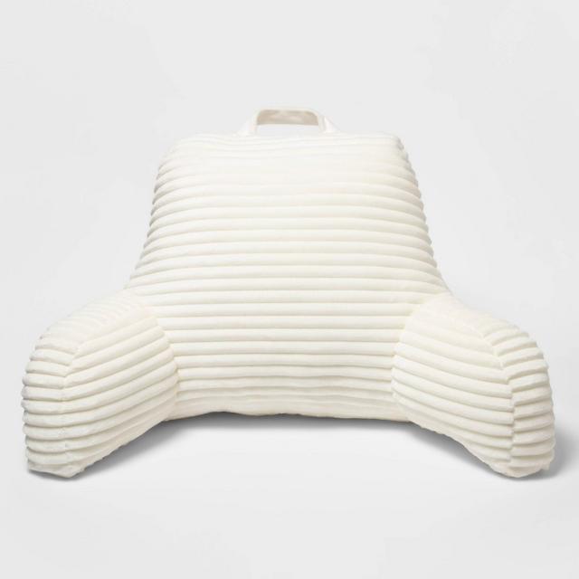 18"x22" Cut Plush Bed Rest Cream - Room Essentials™