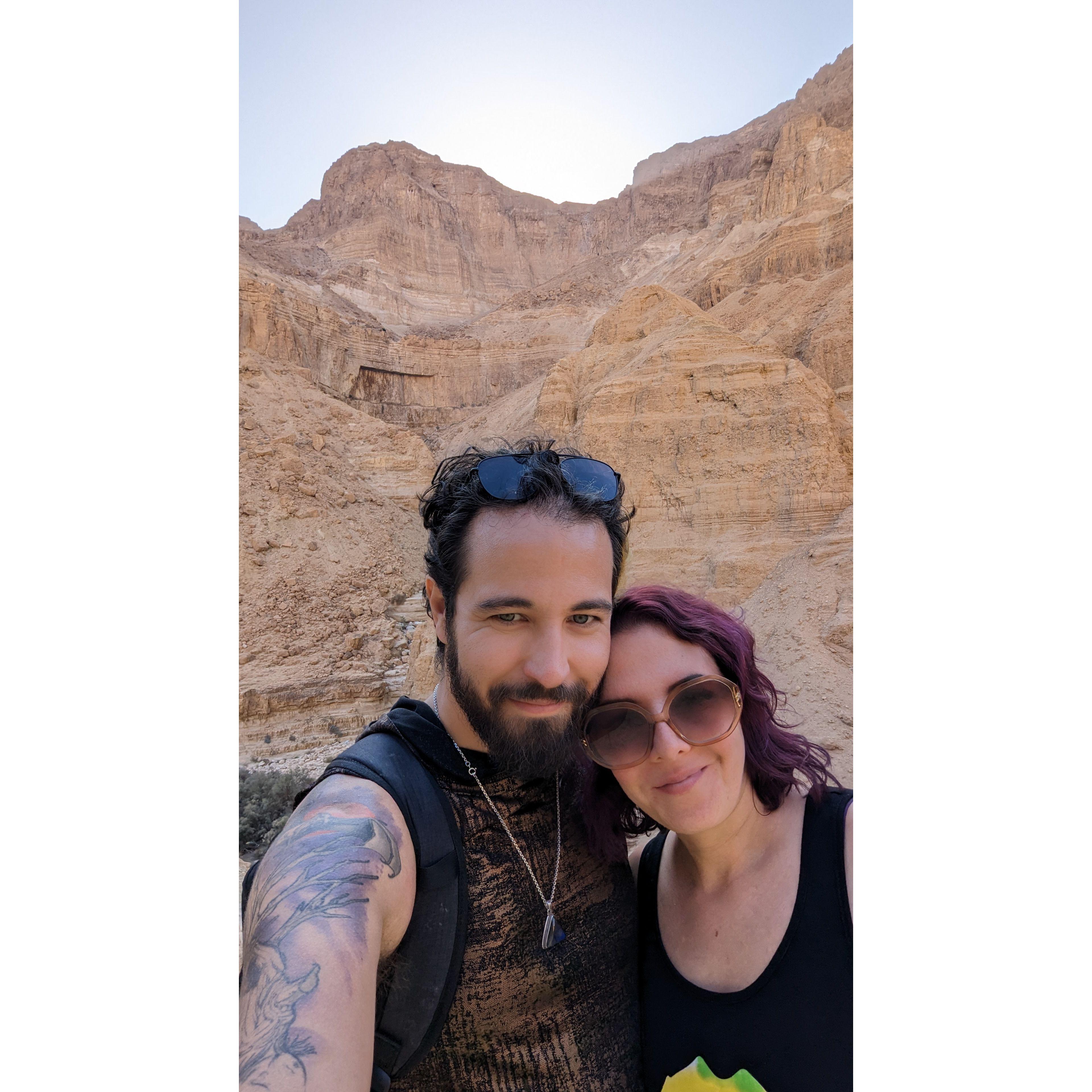 Hiking through Israel, Dec 2022
