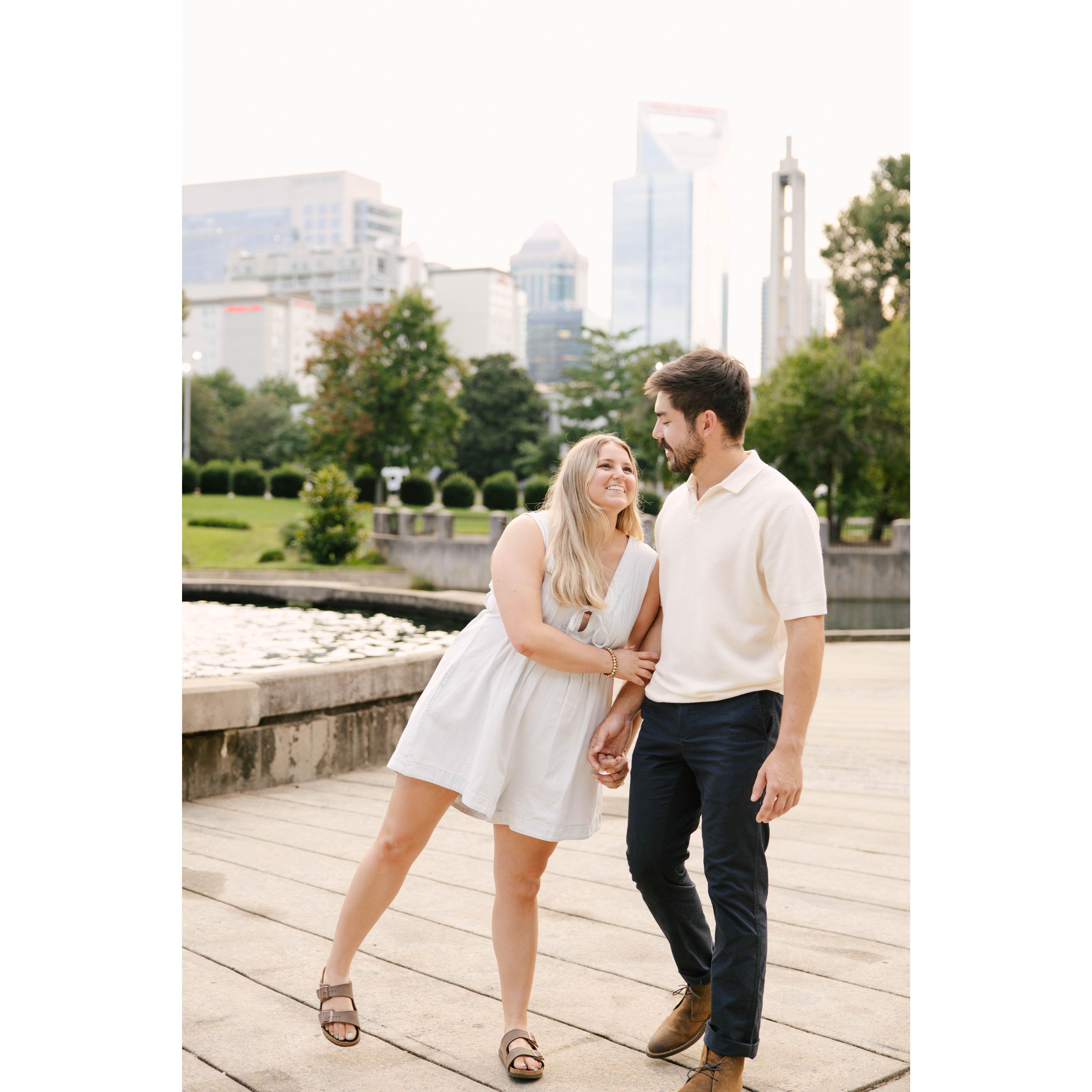 Engagement pics by Sunnie Stainback