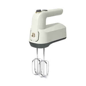 Beautiful 6-Speed Electric Hand Mixer, White Icing by Drew Barrymore
