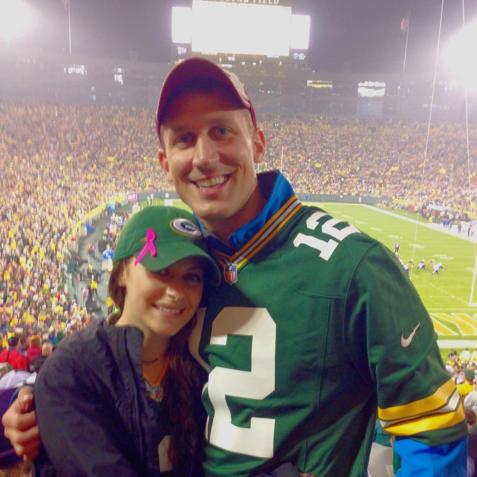 First trip to Lambeau together