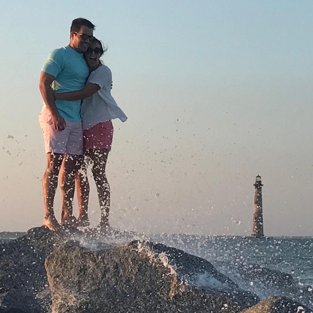 Richard's first trip to Charleston!