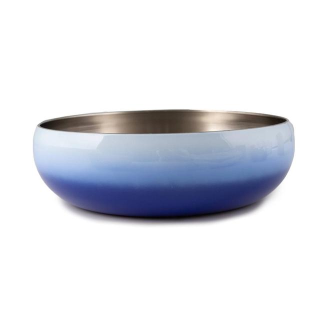35oz Stainless Steel Ombre Salad Bowl Blue - Thirstystone