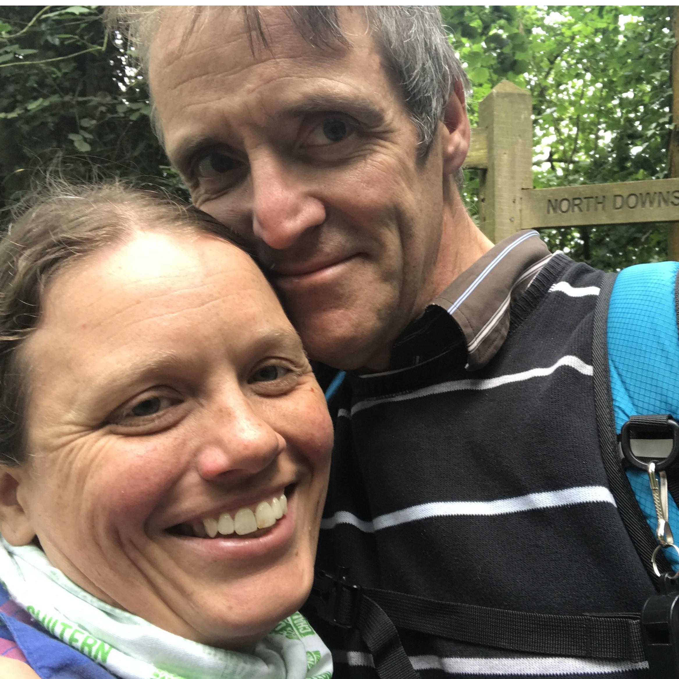 In practice for the gruelling North Downs 50 Challenge!
August 2019