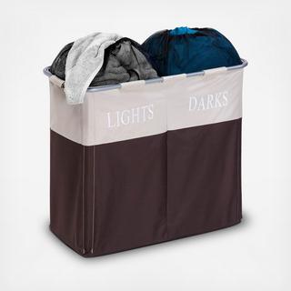 Dual Compartment Light/Dark Hamper