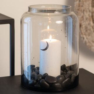Moonlit Night Glass Vase