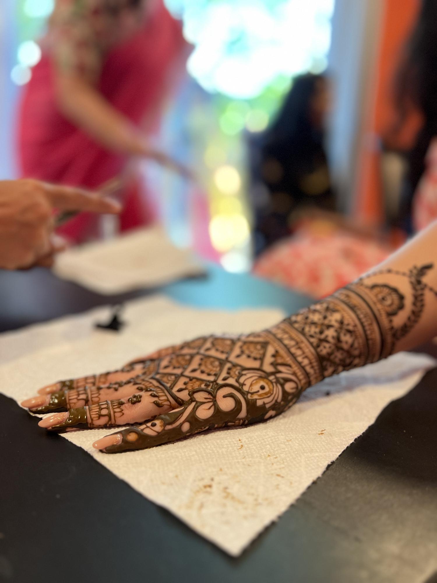 Mehendi Detail