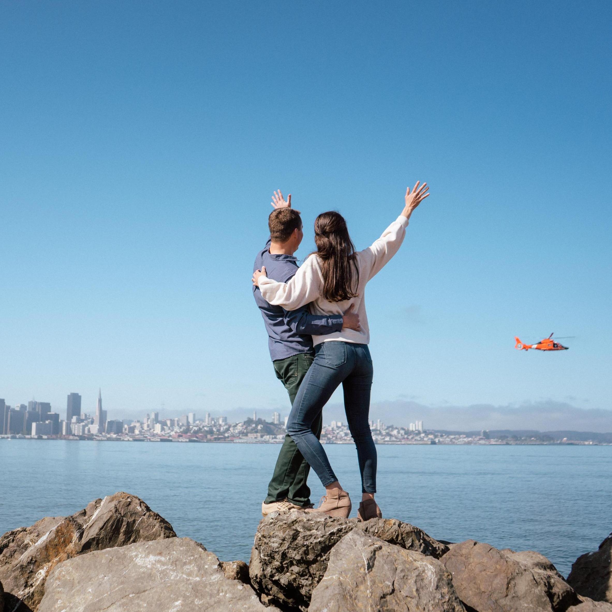 Some of our favorites from our engagement photo session in San Francisco with the incredibly talented Emily Haring! (April 2021)
