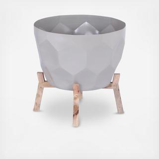 Iron Planter On Stand