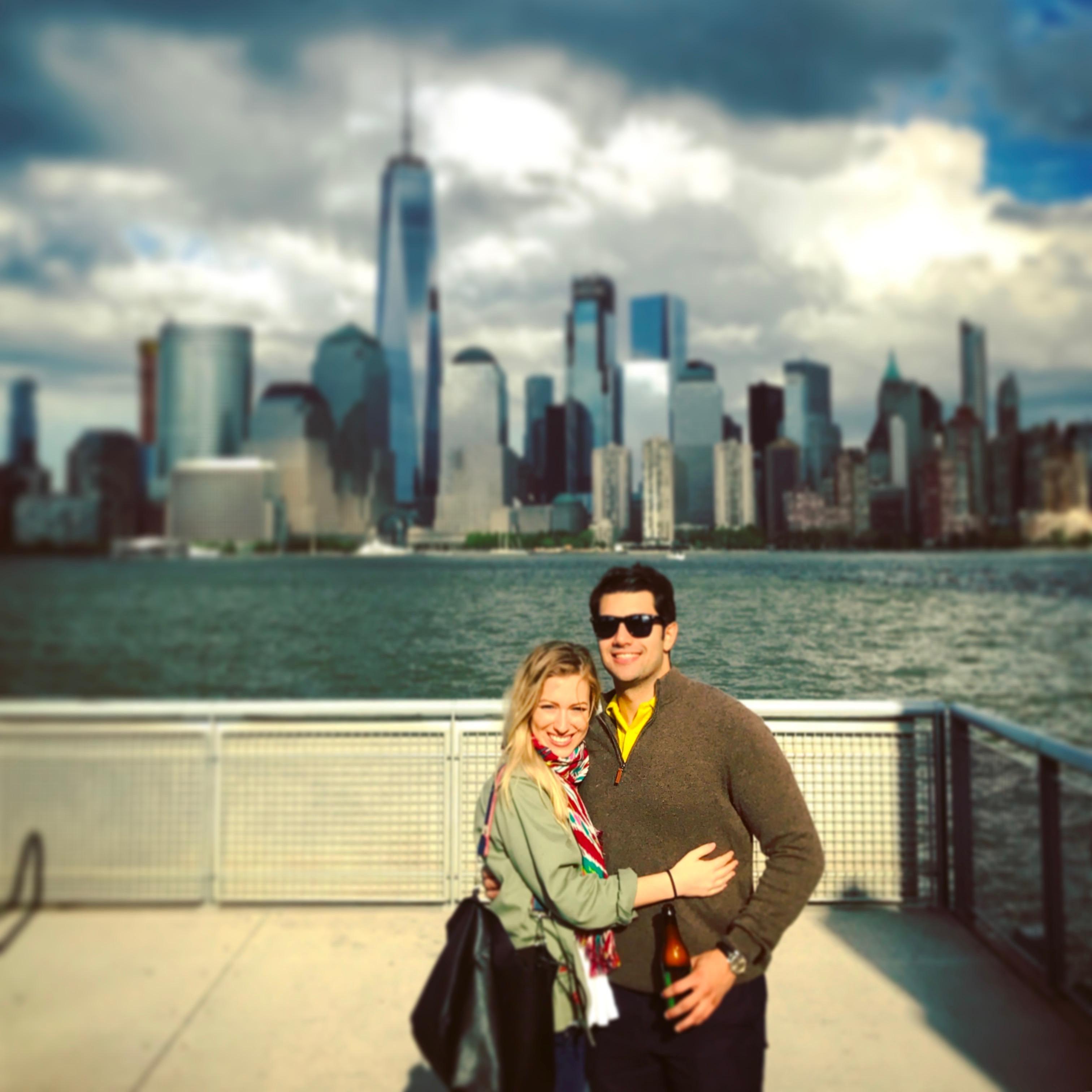 When we first moved to Jersey City and Mel's birthday celebration.
