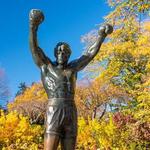 Rocky Statue