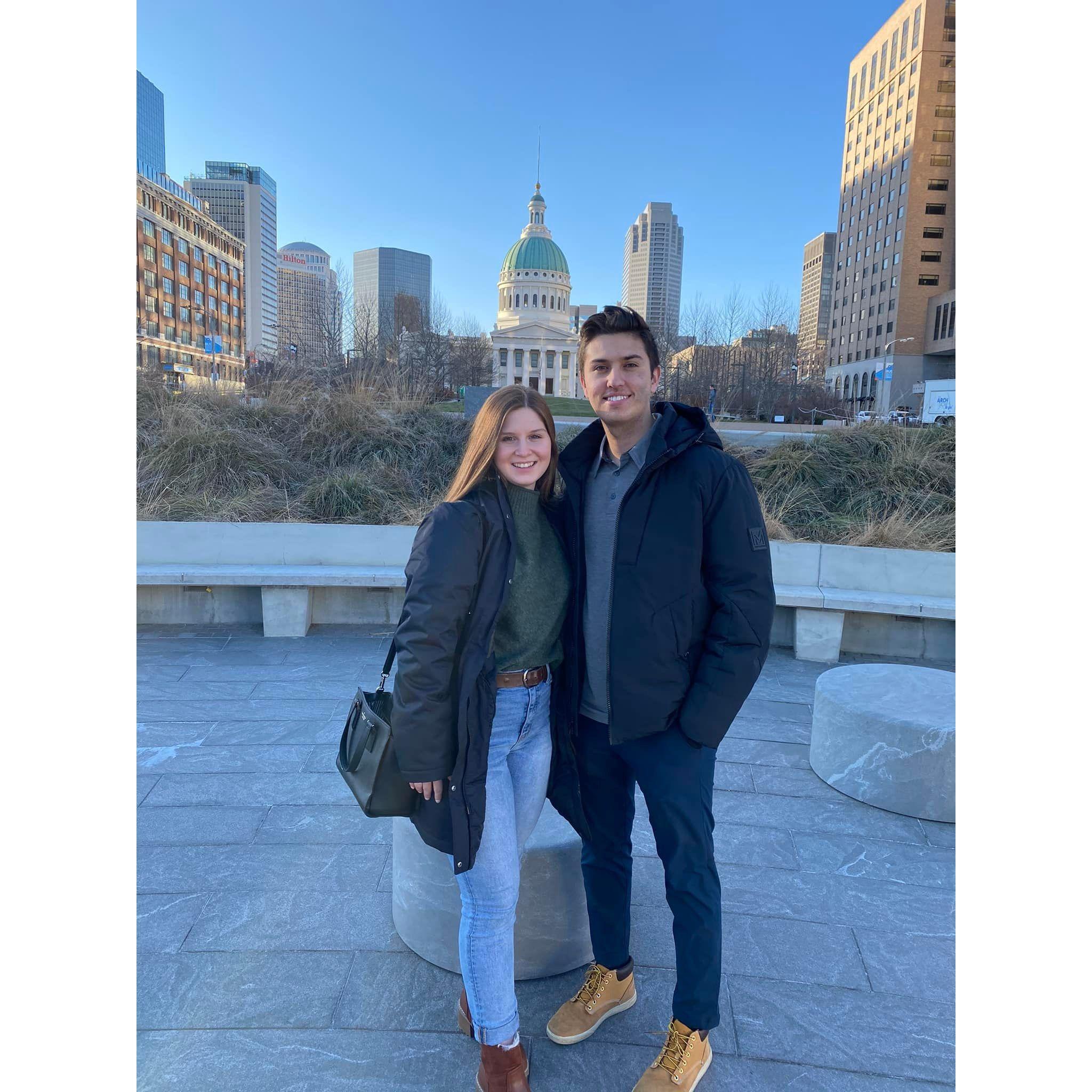 St. Louis with some of our best friends
